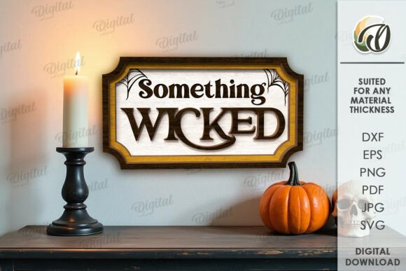 Paquete de decoraciones de bandejas escalonadas para Halloween - Imagen 2