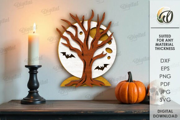 Paquete de decoraciones de bandejas escalonadas para Halloween - Imagen 3