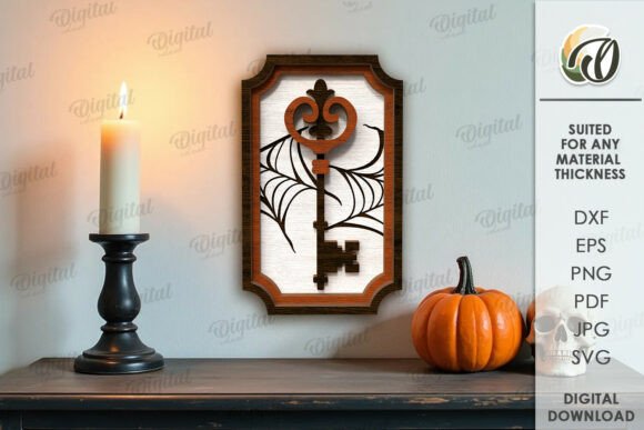 Paquete de decoraciones de bandejas escalonadas para Halloween - Imagen 7