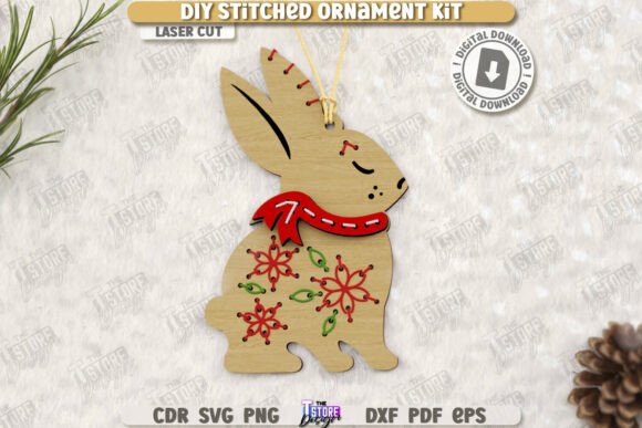 Juego de juguetes de Navidad con cordones - Imagen 7