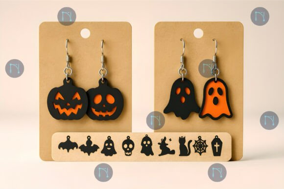 Paquete de pendientes de Halloween
