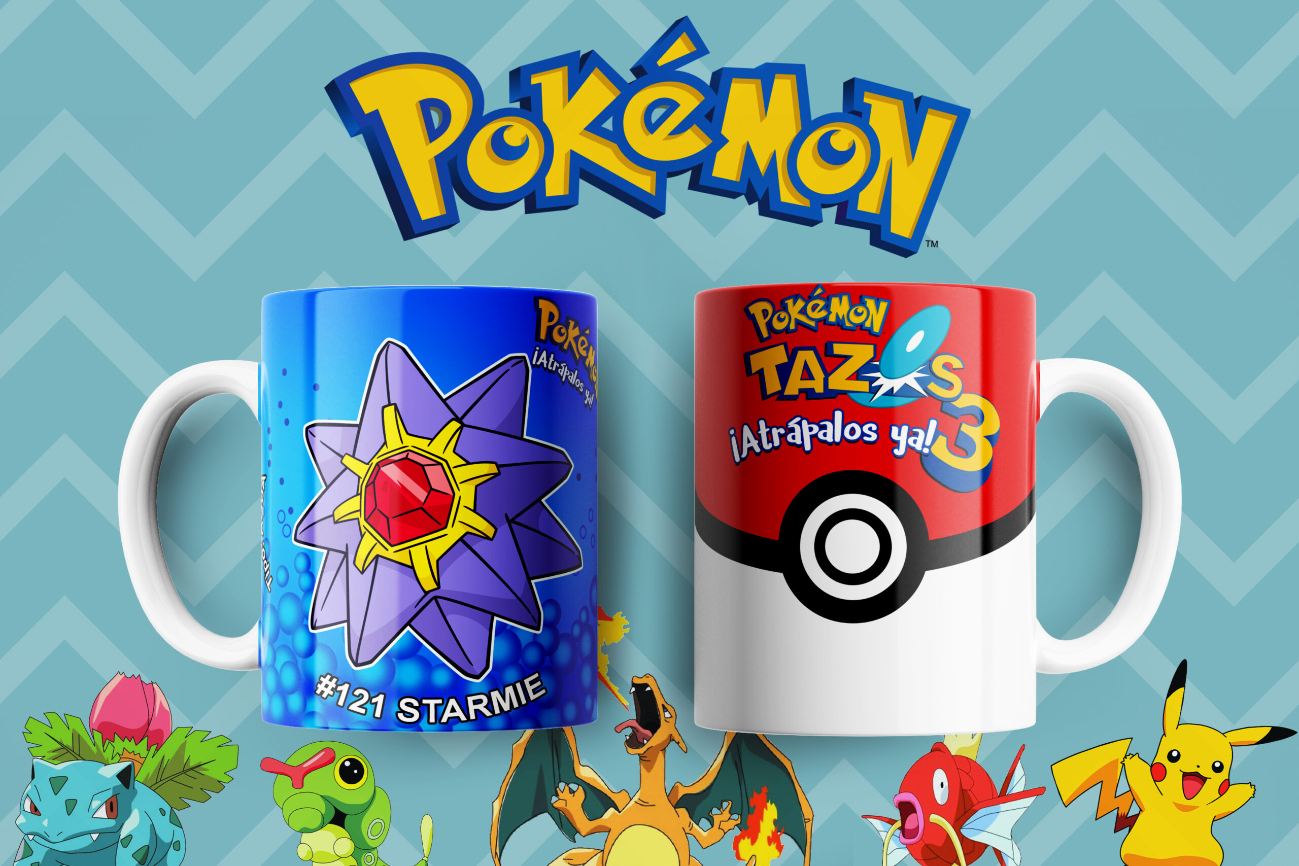 Tazas pokemon tazos - Imagen 11
