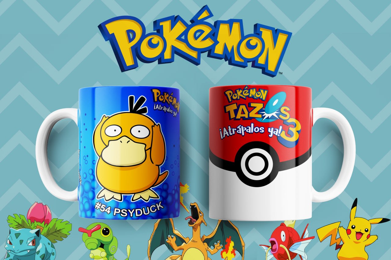 Tazas pokemon tazos - Imagen 16