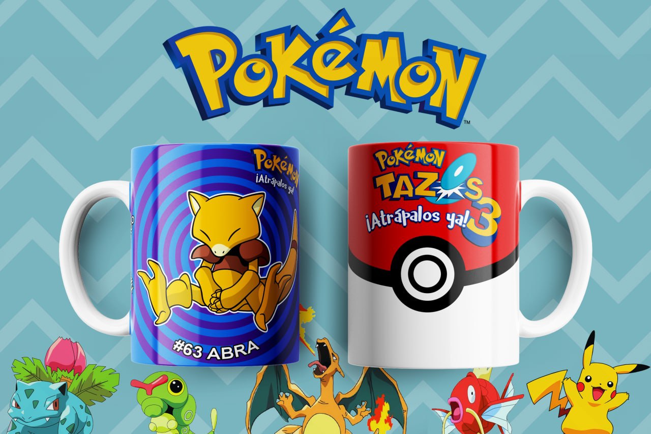 Tazas pokemon tazos - Imagen 18