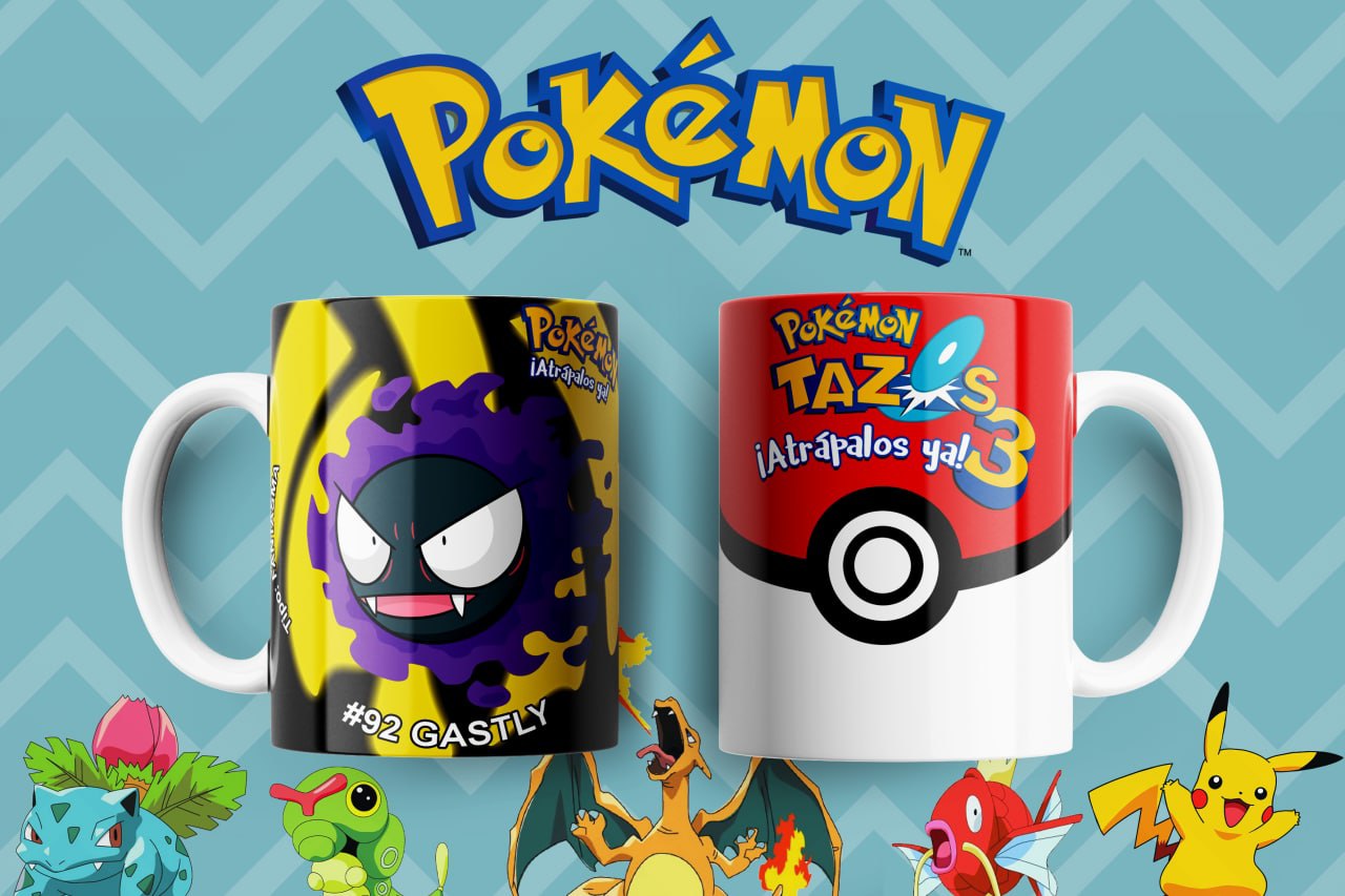 Tazas pokemon tazos - Imagen 20