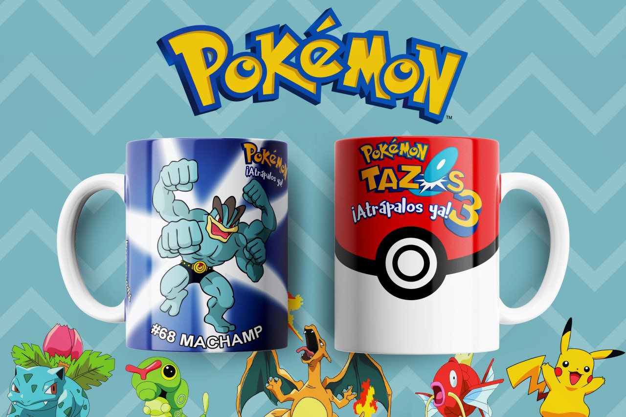 Tazas pokemon tazos - Imagen 21