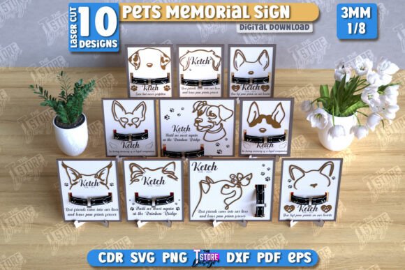 Marco conmemorativo con soporte para collar