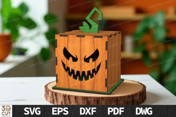 Paquete de portavelas con forma de cara de calabaza - Imagen 4