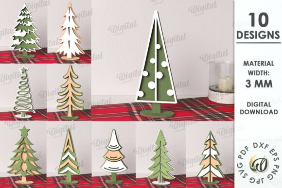 Paquete de árboles de Navidad