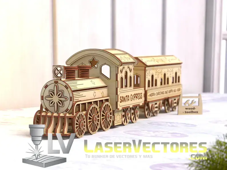 Tren navideño santa express - Imagen 2