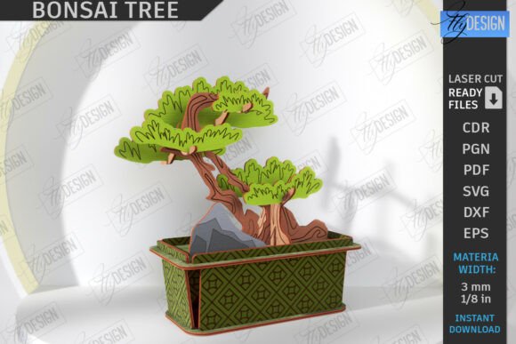 Paquete de bonsáis 3D - Imagen 6