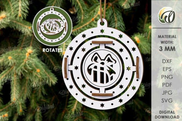 Paquete de adornos navideños 3D - Imagen 4