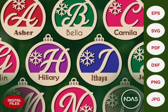 Adorno navideño de la A a la Z