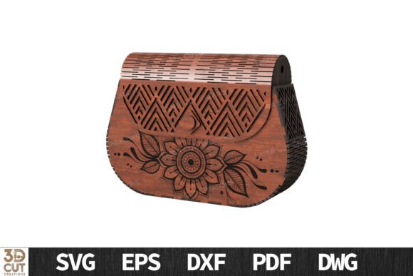 Bolsa de madera bohemia - Imagen 6