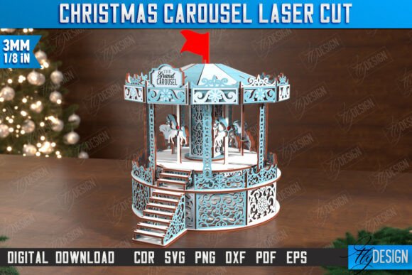 Carrusel navideño