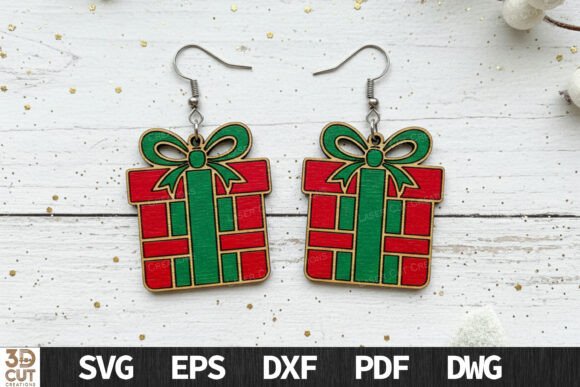 Paquete de pendientes navideños - Imagen 10