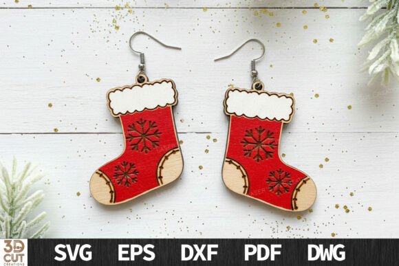Paquete de pendientes navideños - Imagen 7