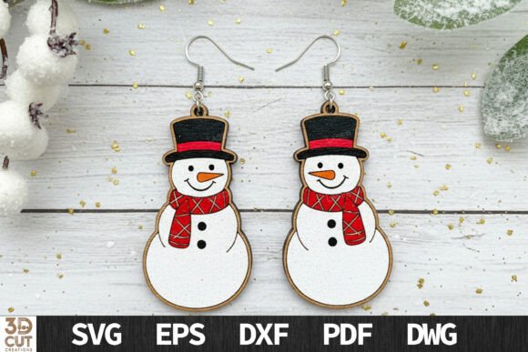 Paquete de pendientes navideños - Imagen 8