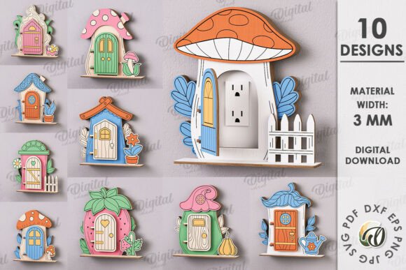 Puertas de fantasía para enchufes