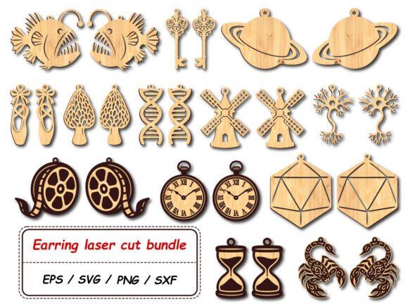 Paquete de pendientes geek - Imagen 2