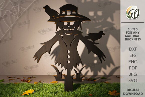 Paquete de decoraciones de sombras para exteriores de Halloween - Imagen 6