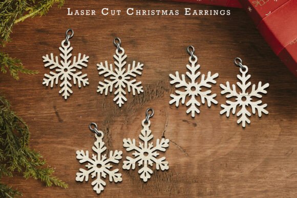 Paquete de pendientes navideños - Imagen 12