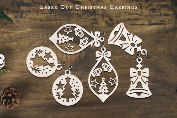Paquete de pendientes navideños - Imagen 15