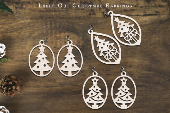 Paquete de pendientes navideños - Imagen 16