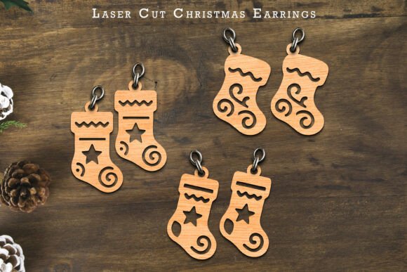 Paquete de pendientes navideños - Imagen 20