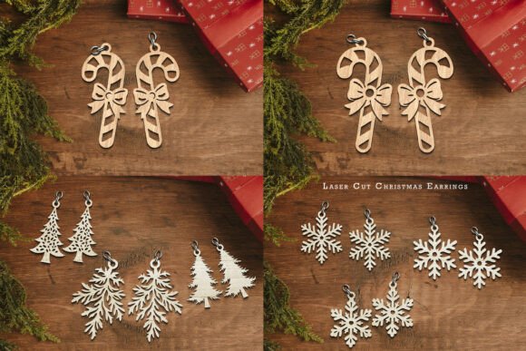 Paquete de pendientes navideños - Imagen 3