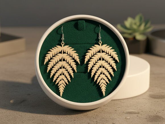 Paquete de pendientes de hoja - Imagen 3