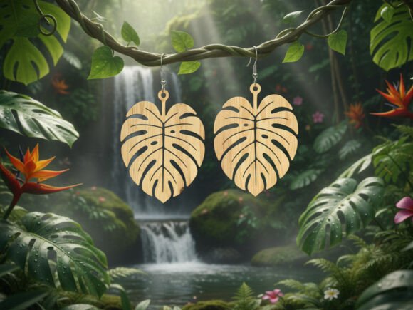 Paquete de pendientes de hoja - Imagen 9