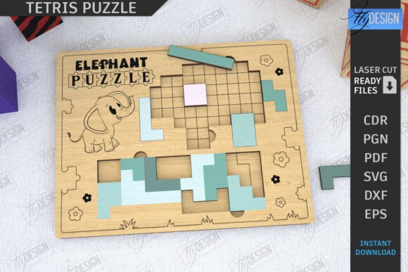 Paquete de rompecabezas de Tetris - Imagen 3