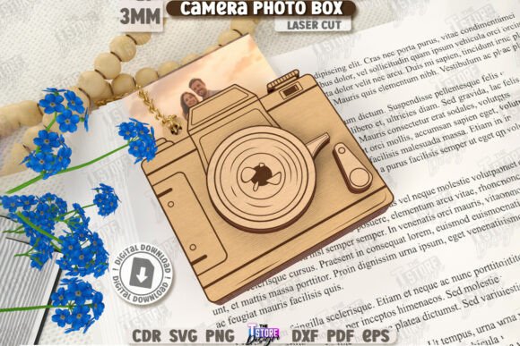 Paquete de cajas de fotos con cámara - Imagen 5