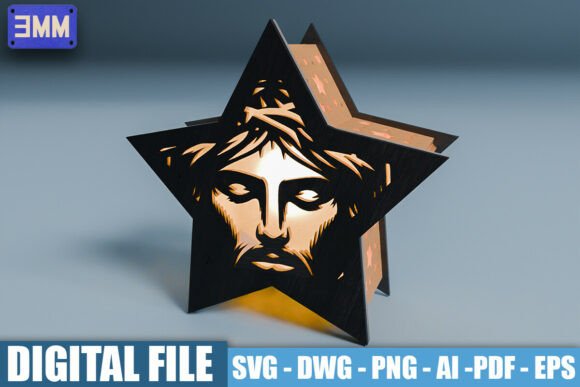 Linterna de estrella de Jesucristo - Imagen 4