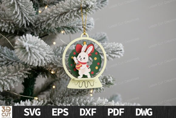Paquete de adornos de personajes navideños - Imagen 4