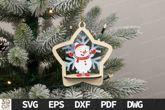 Paquete de adornos de personajes navideños - Imagen 9