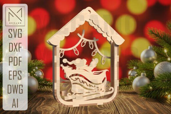 Paquete de adornos navideños para casa - Imagen 4