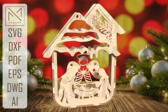 Paquete de adornos navideños para casa - Imagen 10