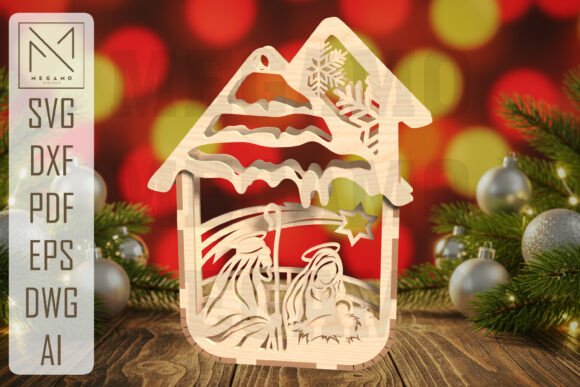 Paquete de adornos navideños para casa - Imagen 3