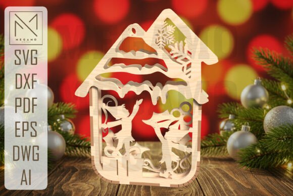 Paquete de adornos navideños para casa - Imagen 5