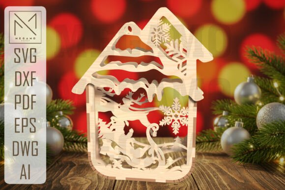 Paquete de adornos navideños para casa - Imagen 6