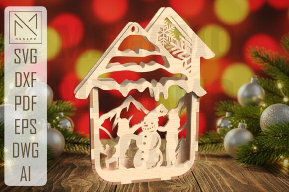 Paquete de adornos navideños para casa - Imagen 8