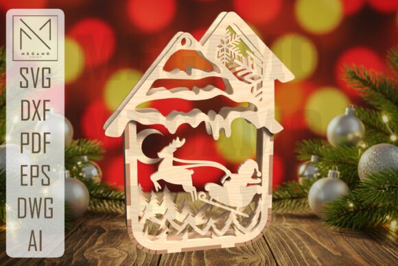 Paquete de adornos navideños para casa - Imagen 9