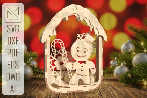 Paquete de adornos navideños para casa - Imagen 5