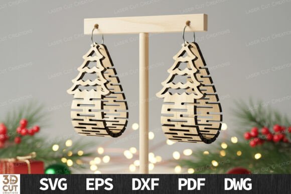 Paquete de pendientes navideños - Imagen 5