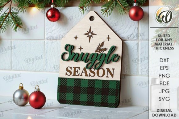 Paquete de mini tablas de cortar navideñas - Imagen 7