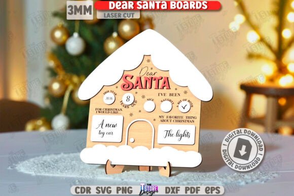 Paquete de tableros para "Querido Papá Noel" - Imagen 3