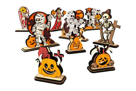Paquete de figuras para Halloween - Imagen 6