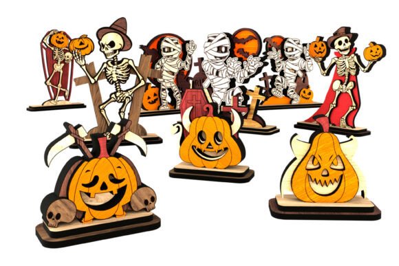 Paquete de figuras para Halloween - Imagen 7